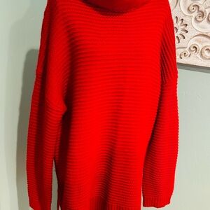 Cozy Red Women's Sweater 2XL